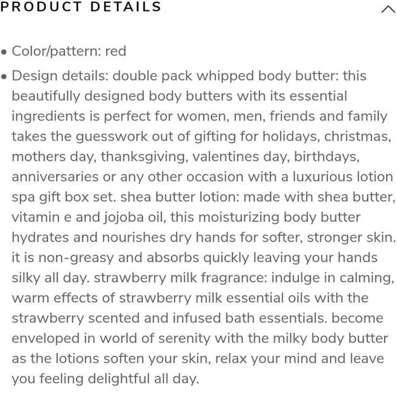 LOVERY Strawberry Milk Whipped Body Butter - Picture 2 of 5